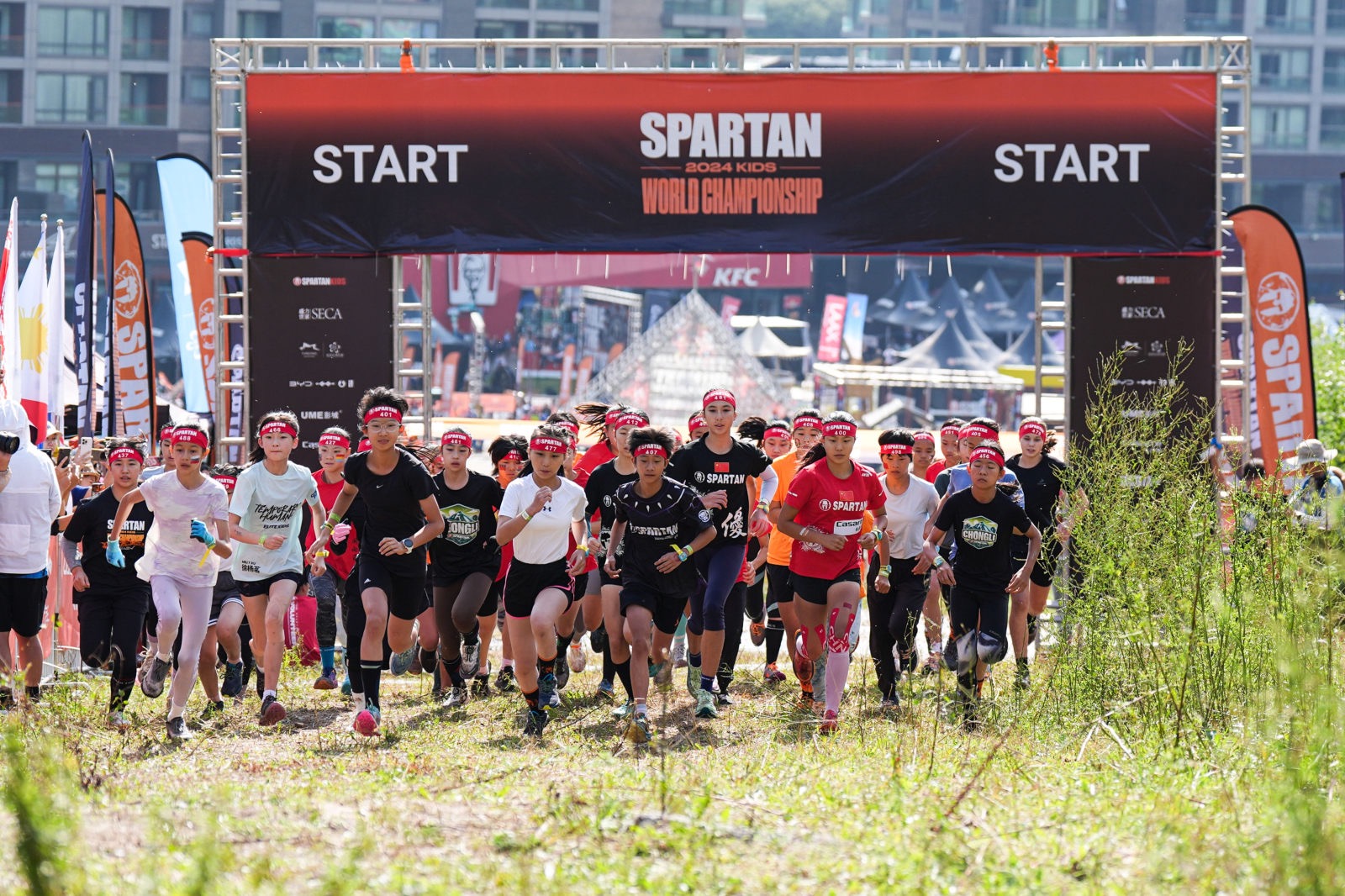 斯巴达儿童世锦赛首次落户亚洲 中国小勇士成绩