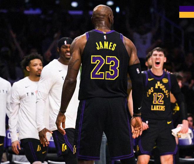 湖人力克太阳锁定西部前四 詹姆斯28+12助球队晋